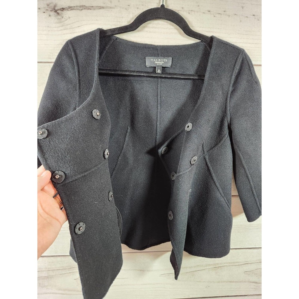 Talbots Black Women's Jacket - Picture 4 of 7